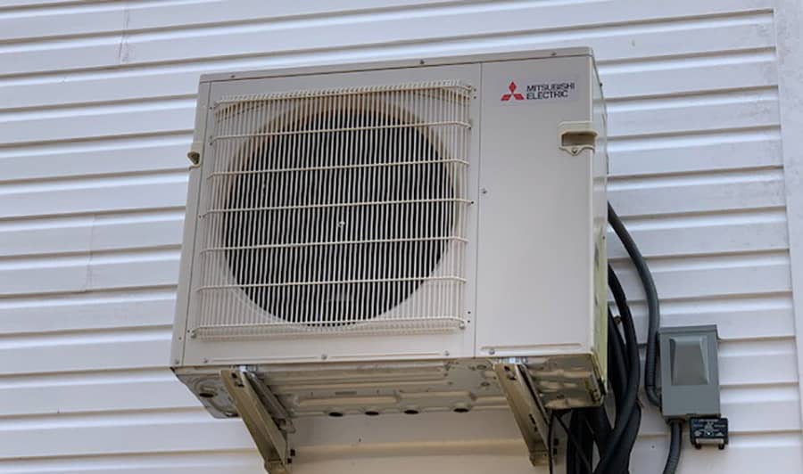 ductless outside unit lg