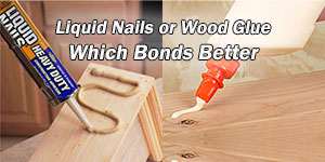 liquid nails or wood glue sm