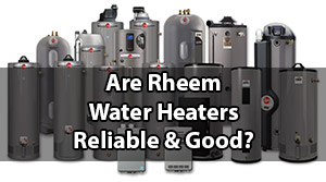 rheem water heater sm