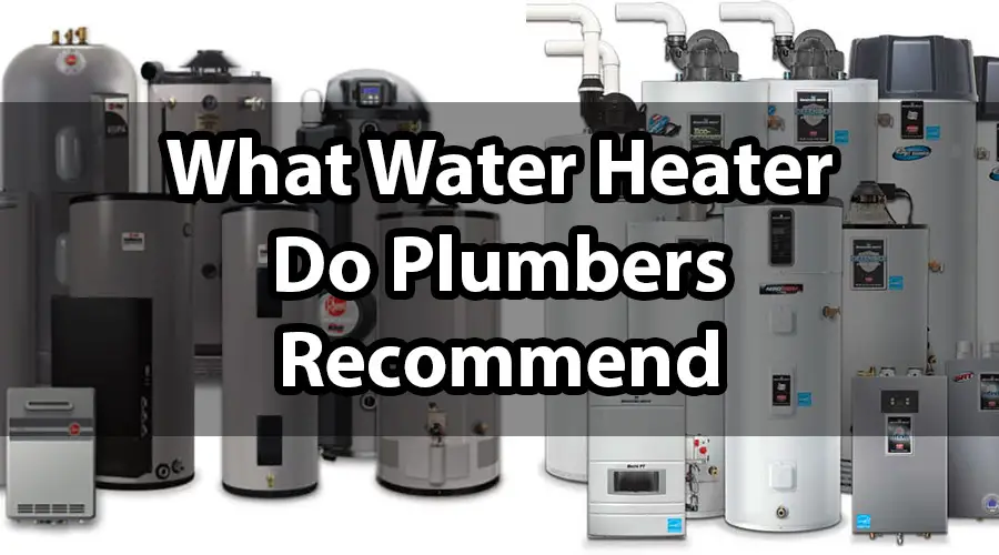 water heater plumber recommend lg