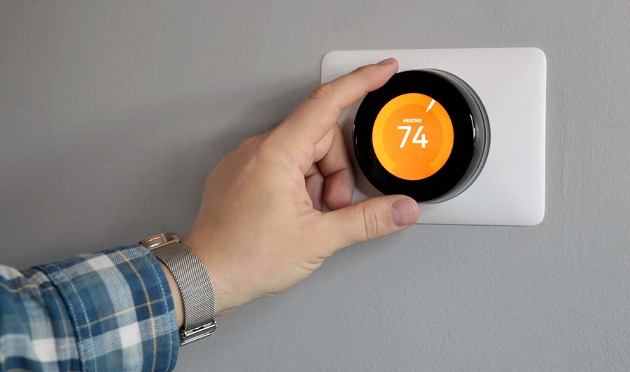 adjusting nest thermostat lg