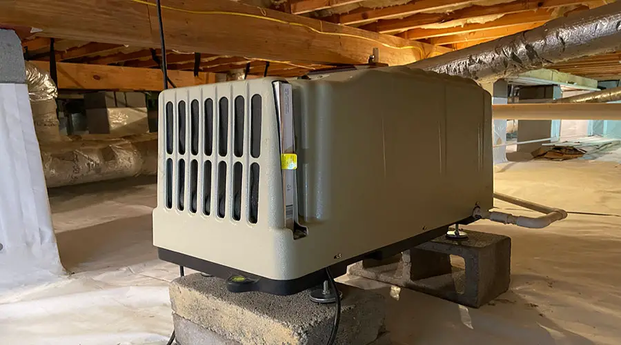 whole house dehumidifier for basement or crawl space