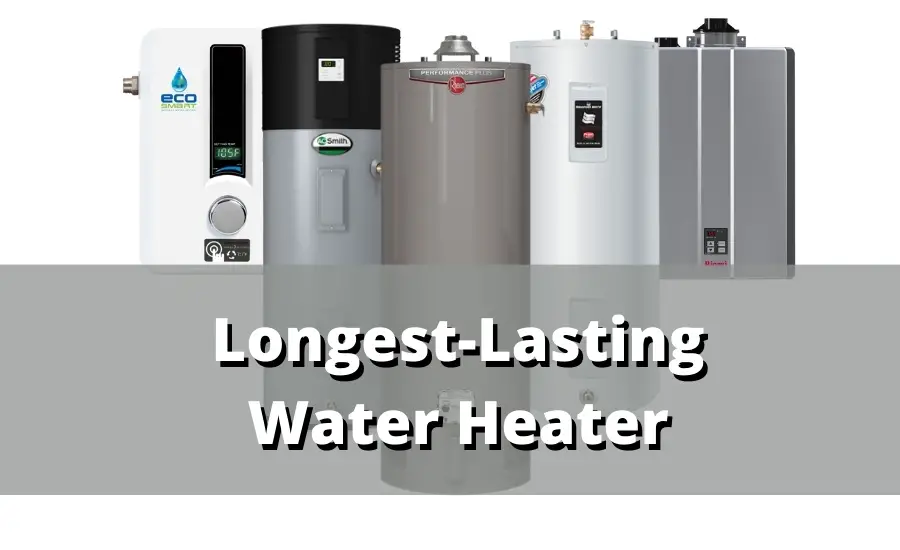 longest lasting water heater lg