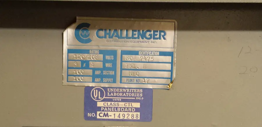 challenger breaker panel upgrade