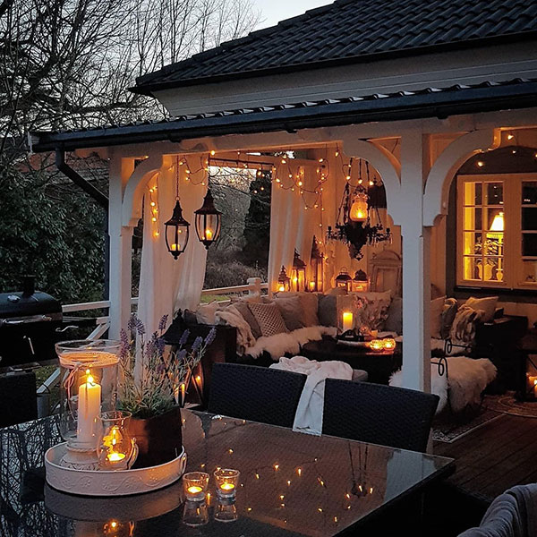 covered patio lights