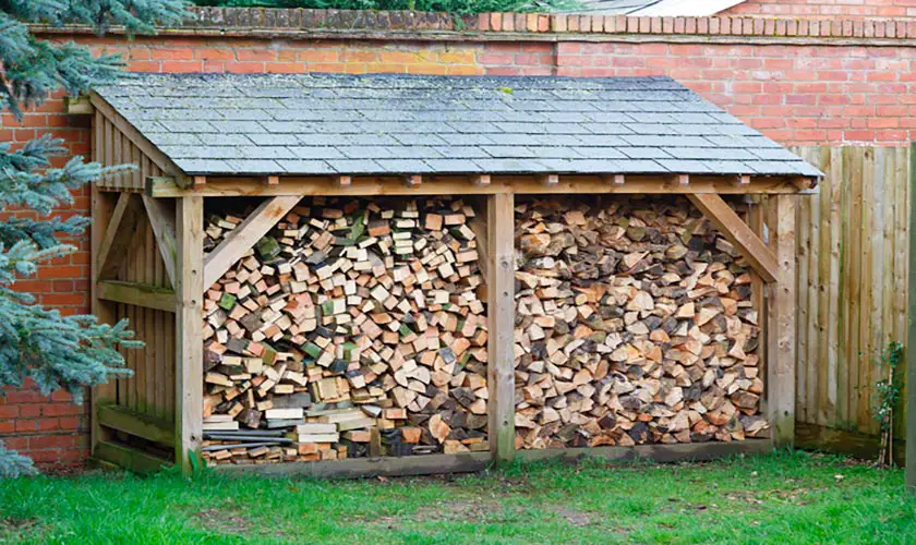 firewood shed