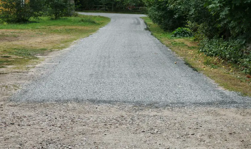gravel driveway 3