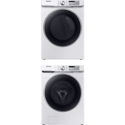 samsung wf45r6300aw dve45r6300w washer and electric dryer set stacked