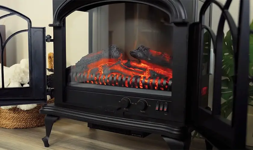 electric fireplace stove 1