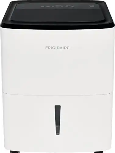 Frigidaire Dehumidifier, Low Humidity 22 Pint Capacity with a Easy-to-Clean Washable Filter and Custom Humidity Control for maximized comfort, in White