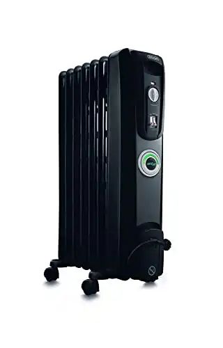 De'Longhi Comfort Temp Full Room Radiant Heater, Black