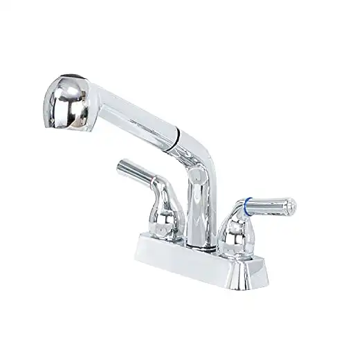 Jackson Supplies Dual Handle Pull Out Faucet