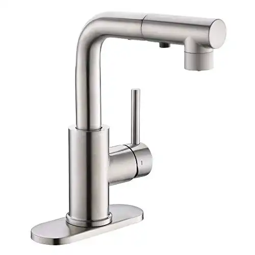Crea Bar Sink Faucet with Pull Out Sprayer