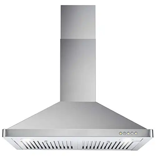 COSMO 63175 30 in. Wall Mount Range Hood with Efficient Airflow