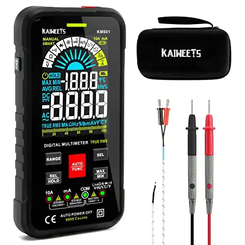 KAIWEETS Digital Multimeter Voltmeter Smart Electrical Tester