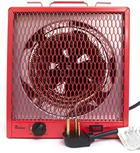 Dr. Infrared Heater DR-988 Heater, Standard, red