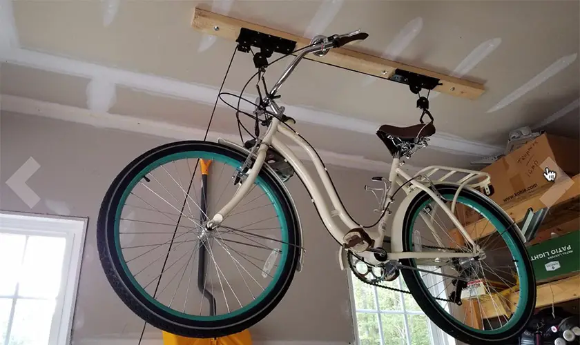 bike storage in garage