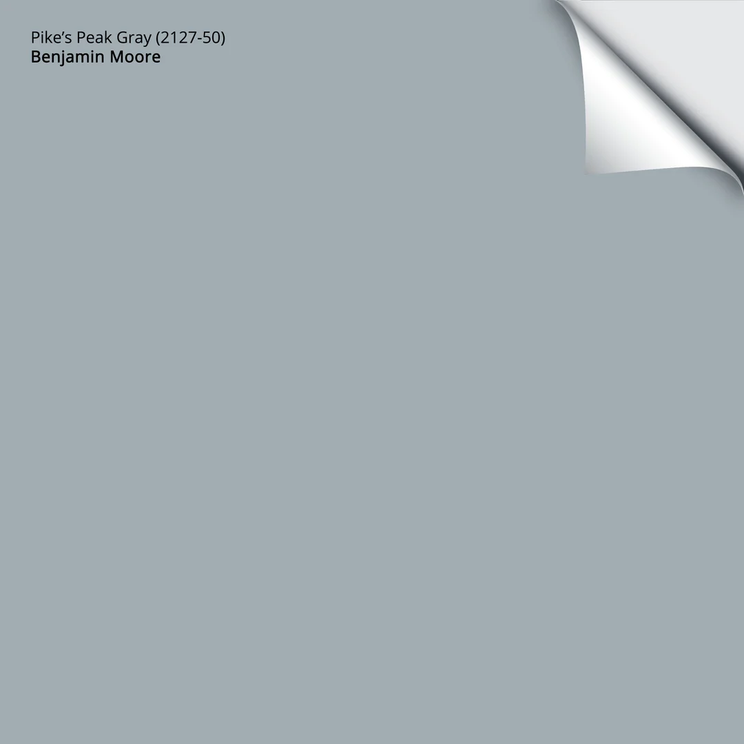 Pike's Peak Gray (2127-50) | Benjamin Moore | Samplize Peel and Stick Paint Sample