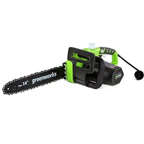 Greenworks 10.5 Amp 14-Inch Corded Chainsaw