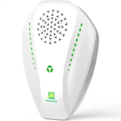 Neatmaster Ultrasonic Pest Repeller Electronic Plug in Indoor Pest Repellent, Pest Control for Home, Office, Warehouse, Hotel