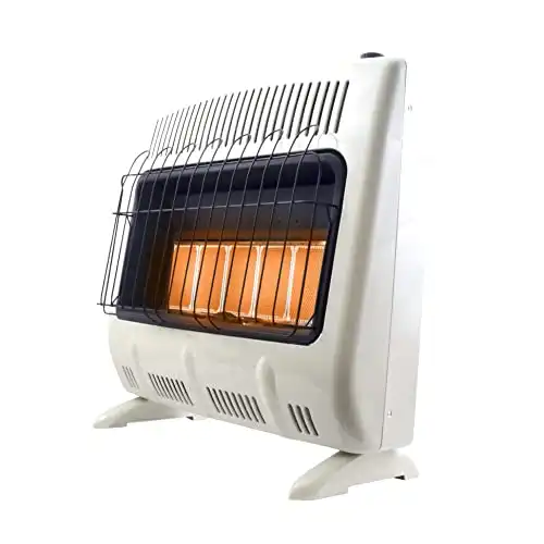 Mr. Heater Corporation F299831 Vent-Free 30,000 BTU Radiant Natural Gas Heater, Multi