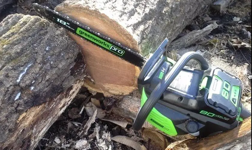 greenworks electric chainsaw
