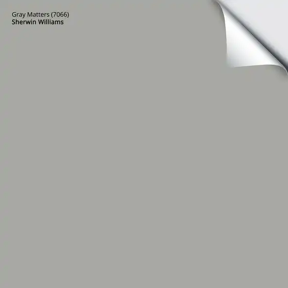 Gray Matters (7066) | Sherwin-Williams | Samplize Peel and Stick Paint Sample