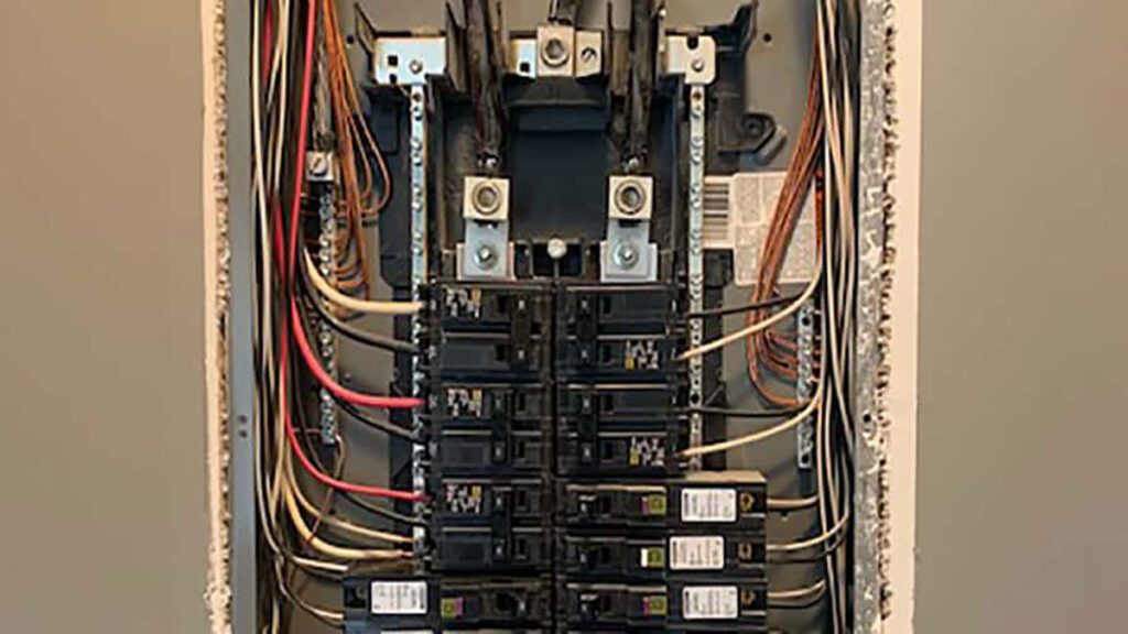 can home inspectors open electrical panels