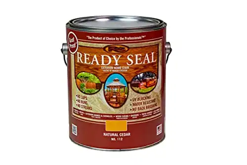 1 gal Ready Seal 112 Natural Cedar Exterior Stain and Sealer For Wood