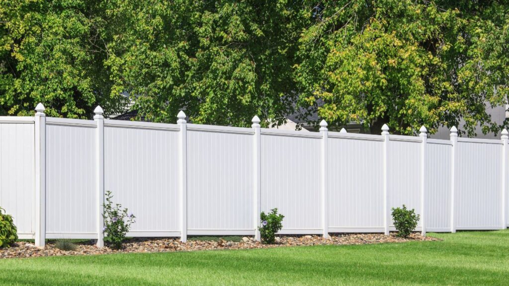 cheapest fencing material