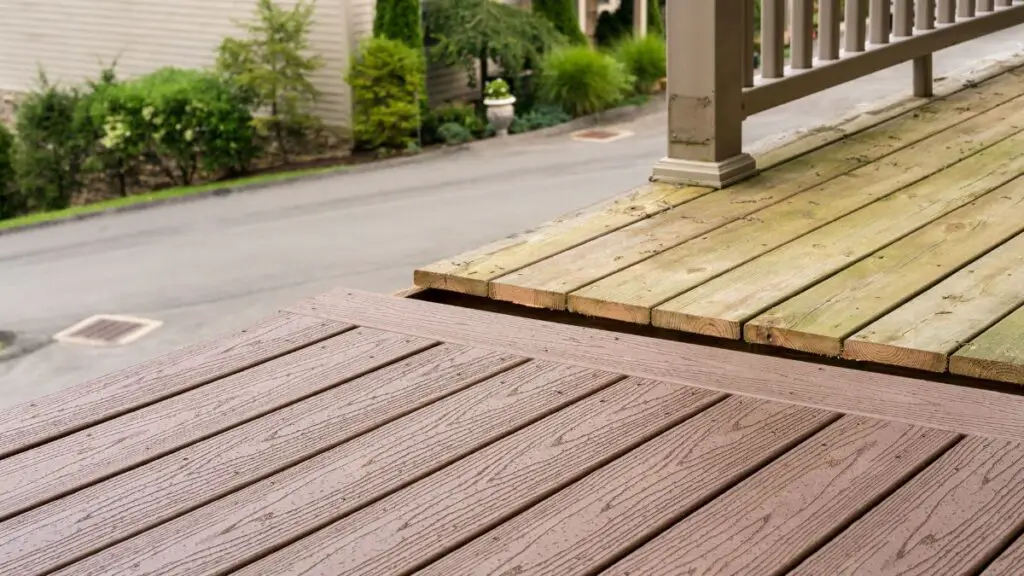 how to clean trex deck