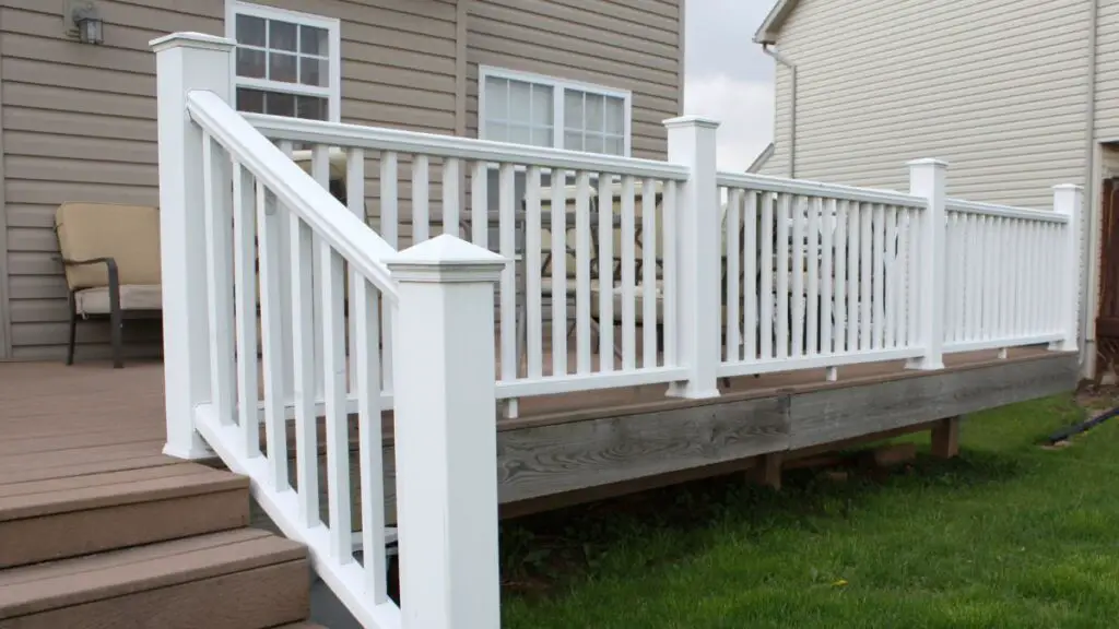 deck railing maximum height