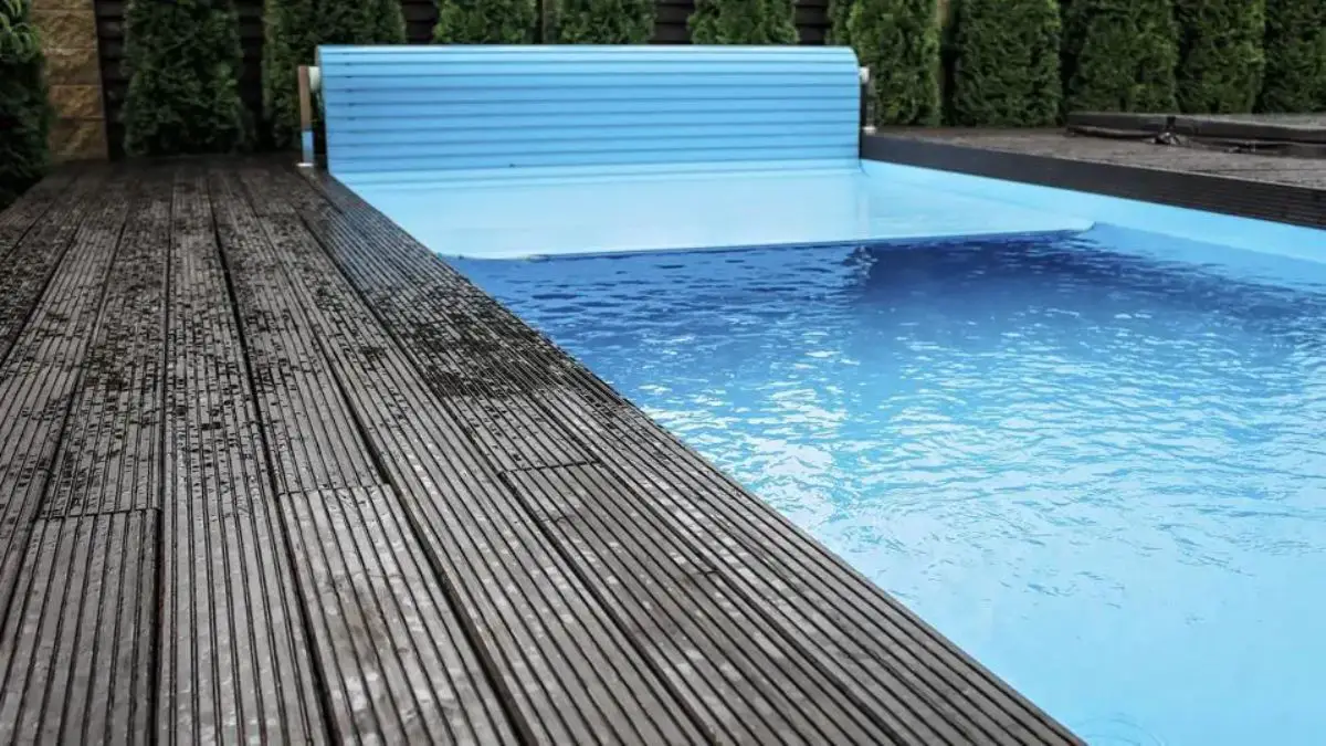 Solar Pool Cover Bubbles Up or Down